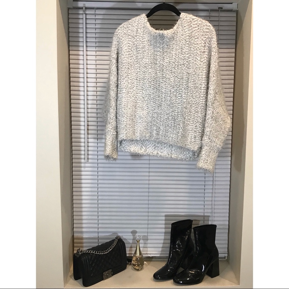 Fuzzy sweater